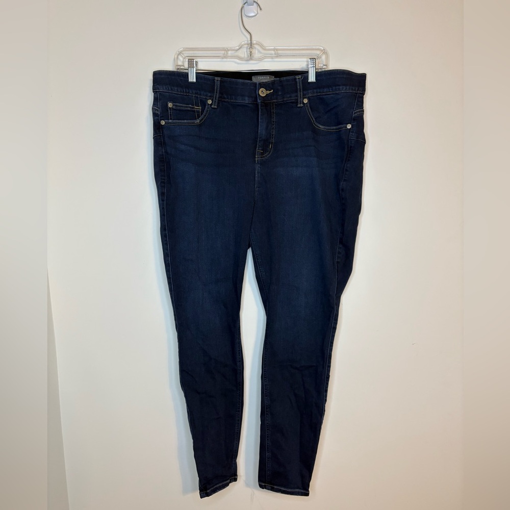 Torrid Bombshell Skinny Premium Stretch Dark Skinny Jeans Size 20R